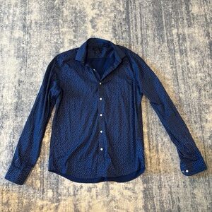 Tommy Hilfiger Navy Polka Dot Shirt